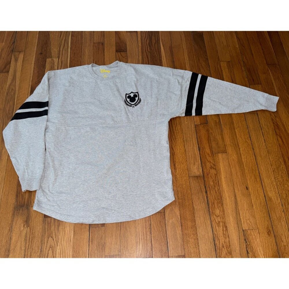 Disney Mickey Mouse Spirit Jersey Style Youth Medium (8-10) Long Sleeve